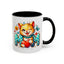 Mother's Day Mug - Mom Cat Red Heart