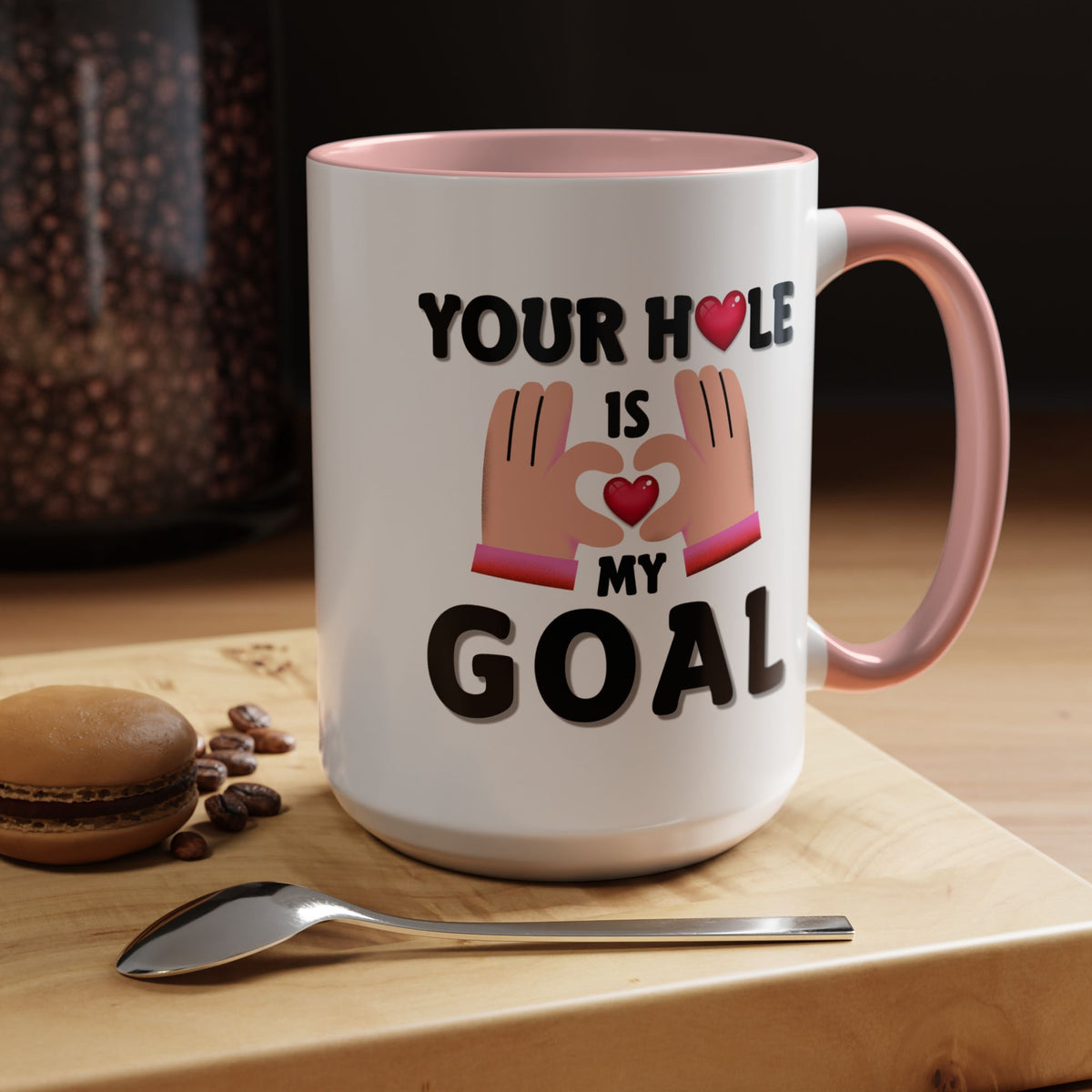 Adult Mug - Your Hole Is My Goal