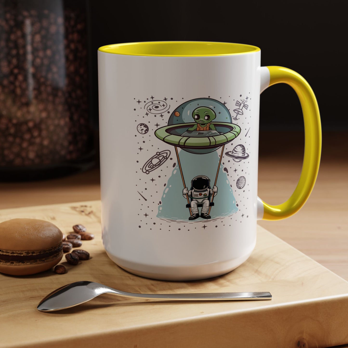 Alien Mug - Alien And Astronaut