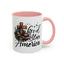 4th of July Mug - God Bless America Cross Flag