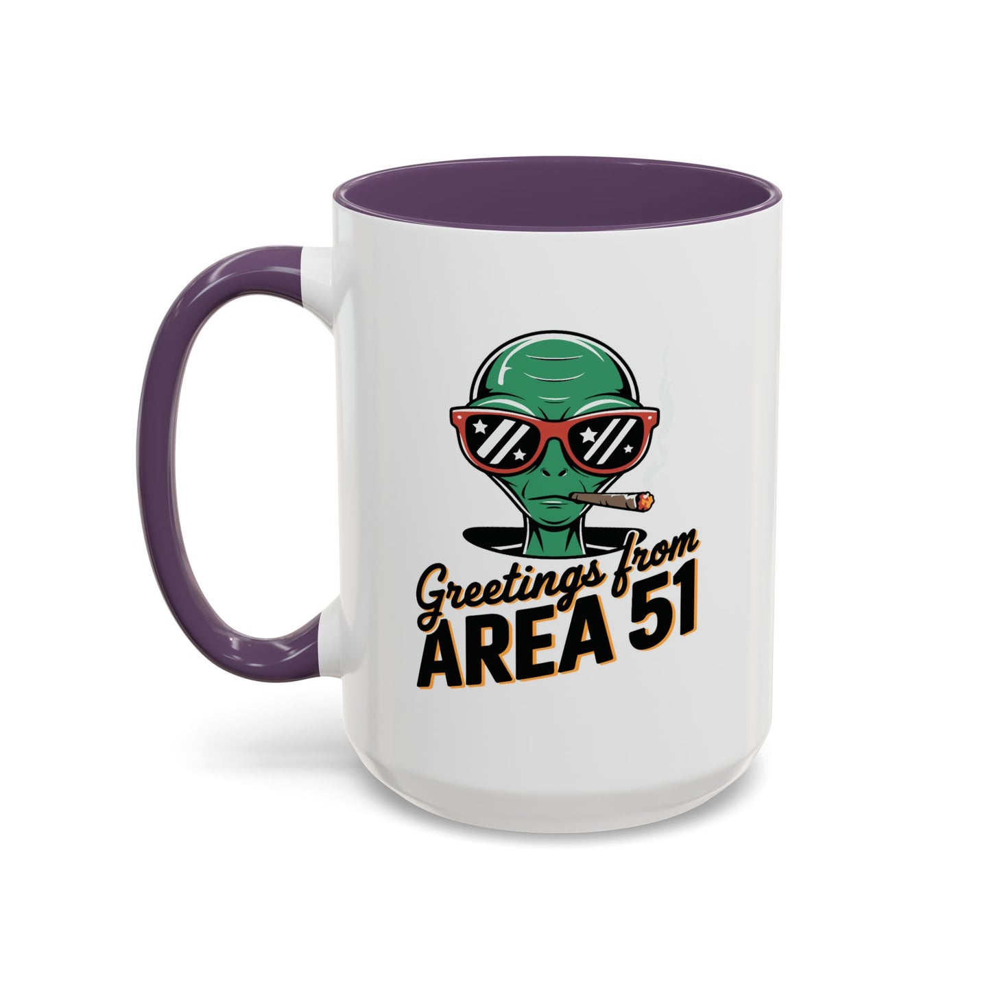 Alien Mug - Greetings From Area 51