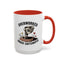 Humor Mug - Overworked and Under Caffeinated