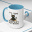 Animal Mug - It's Too Peopley Outside