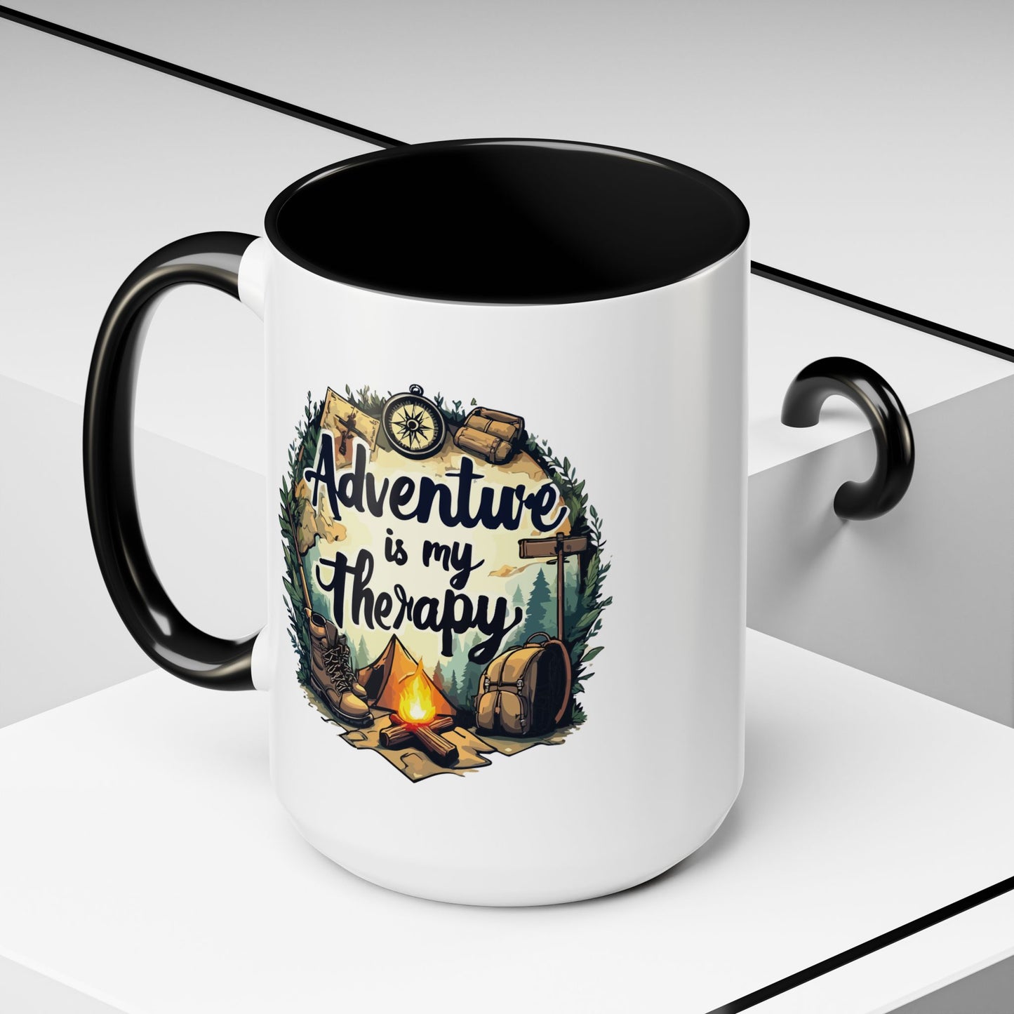 Adventure Mug - Adventure Is My Therapy