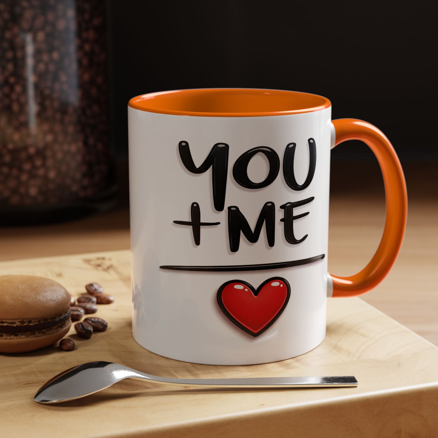 Anniversary Mug - You and Me Red Heart
