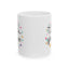 Wellness Mug - Think Positive Flowers