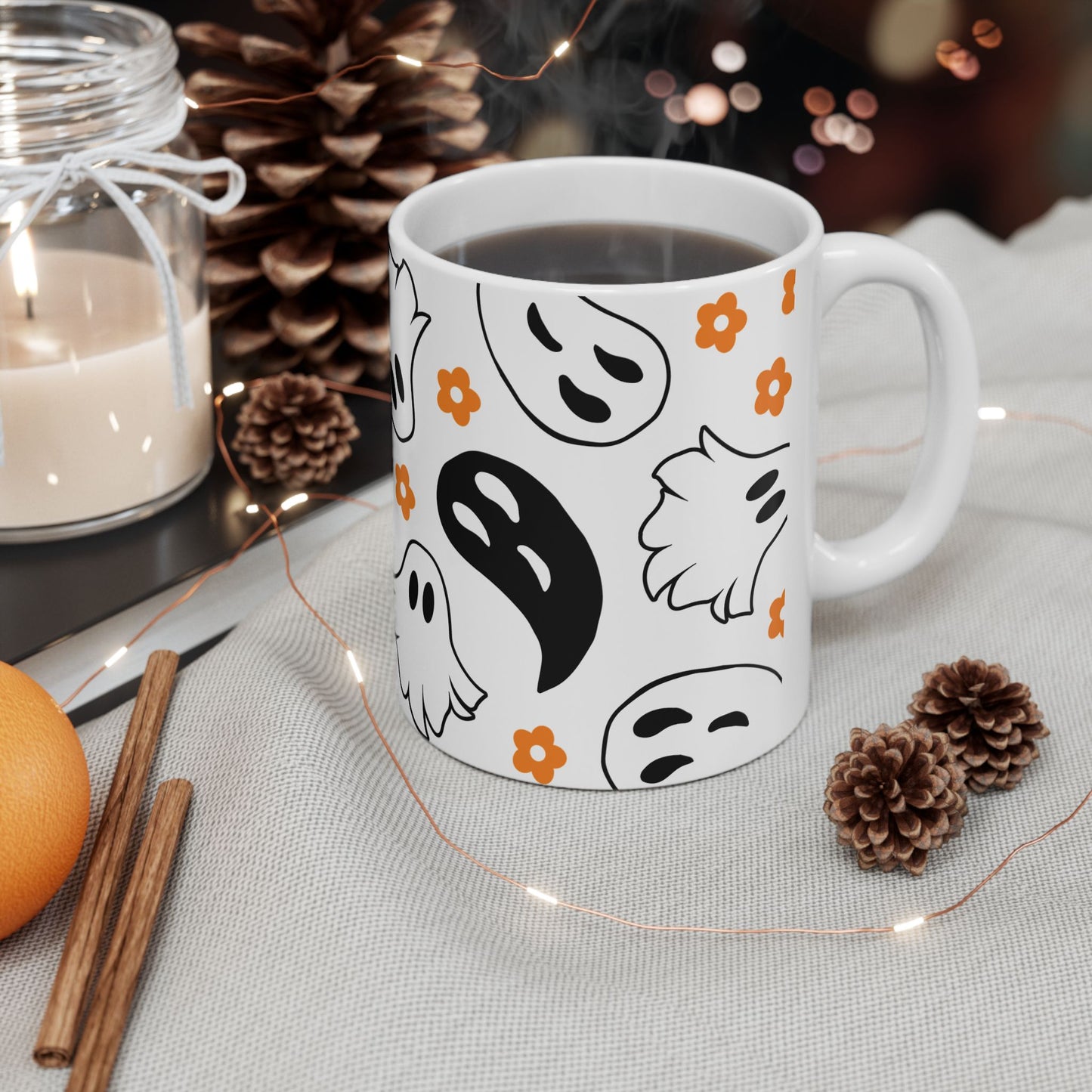 Halloween Mug - Floating Ghosts