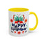 Birthday Mug - Butterfly Flowers