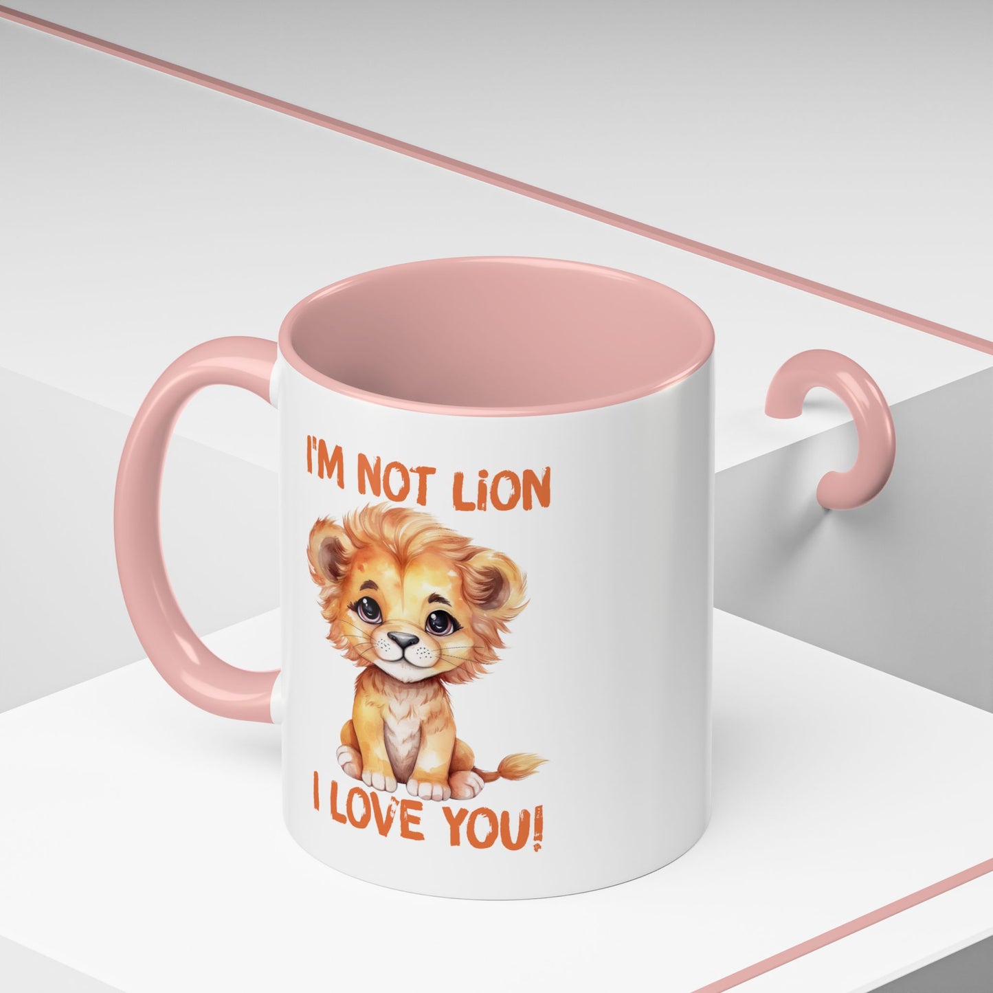 Valentine's Day Mug - I'm Not Lion I Love You