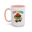 Humor Mug - Stay Weird Mushroom Skateboard