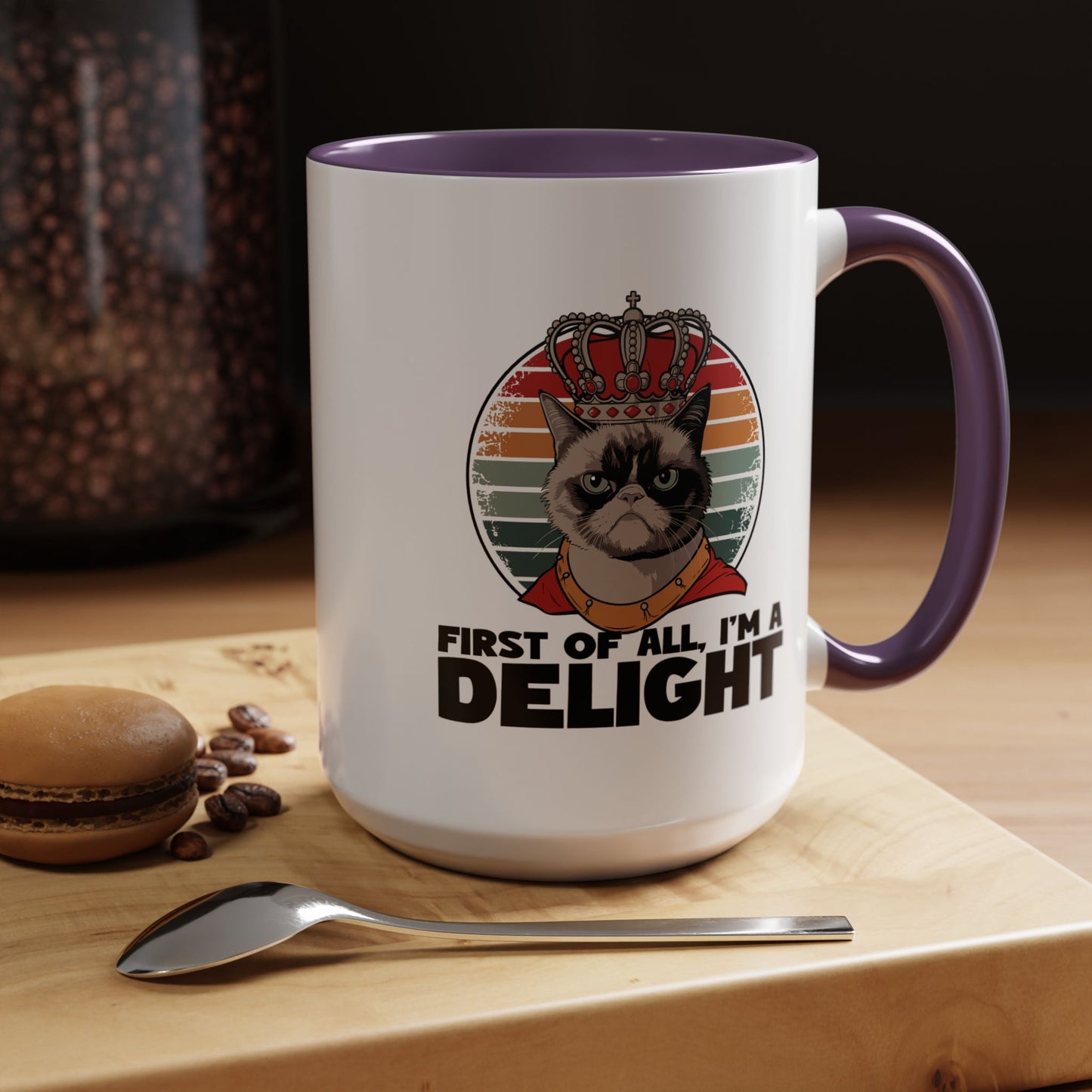 Animal Mug - First of All I'm a Delight
