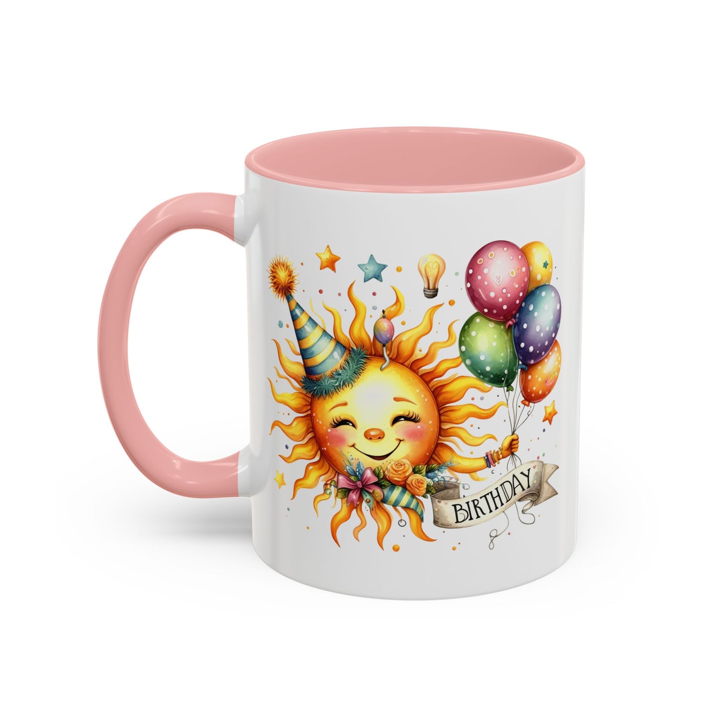 Birthday Mug - Happy Birthday Sun