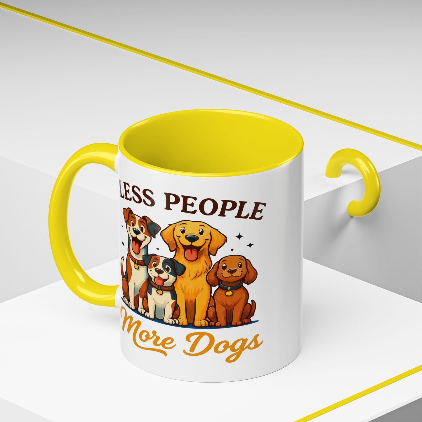 Animal Mug - Less People More Dogs