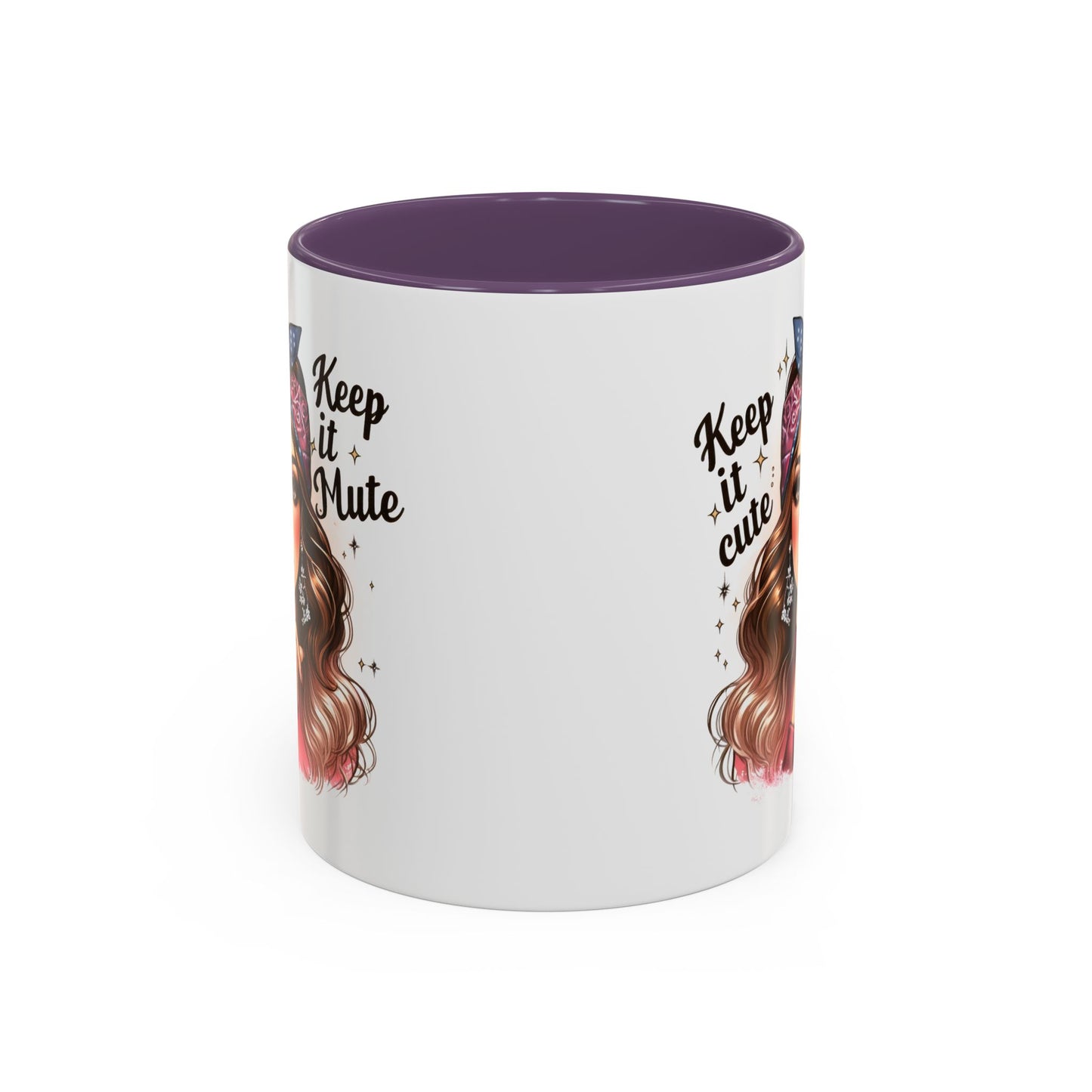 Humor Mug - Keep It Cute Keep It Mute