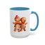 Christmas Mug - Gingerbread Man Boy & Girl