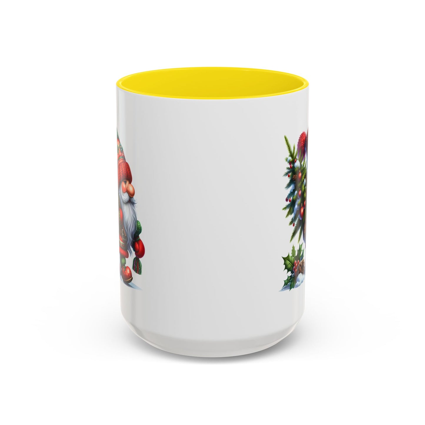 Christmas Mug - Gnome Christmas Tree and Pine Cone