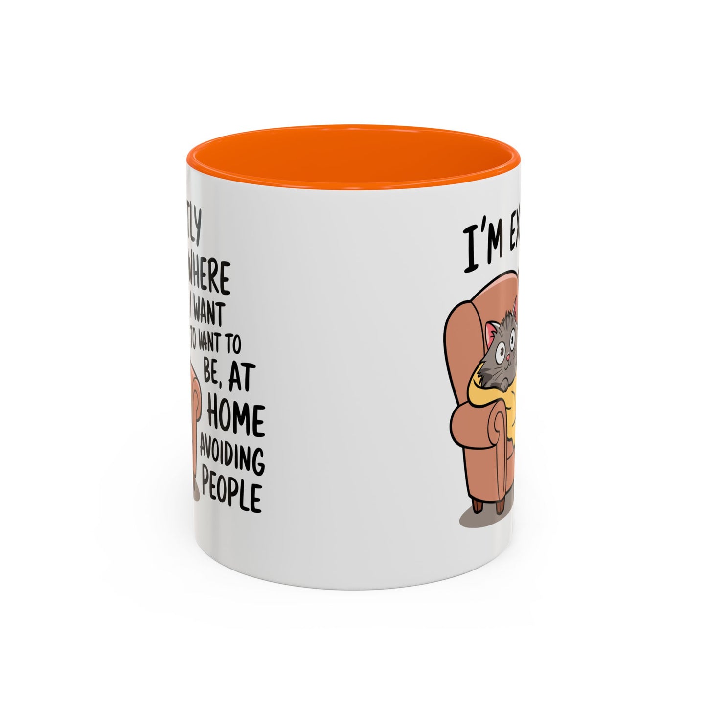 Animal Mug - I'm Exactly Where I Want To Be