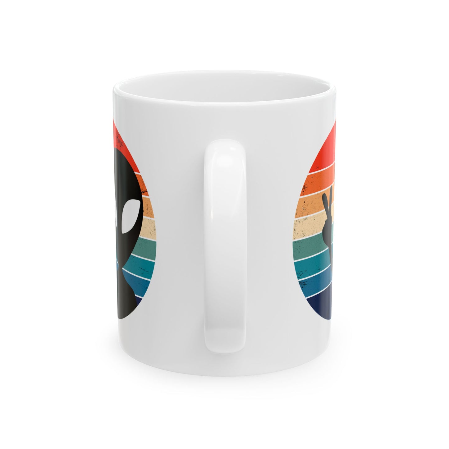 Alien Mug - Peace Alien