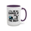 Animal Mug - I'll Be In Charge of The Mess