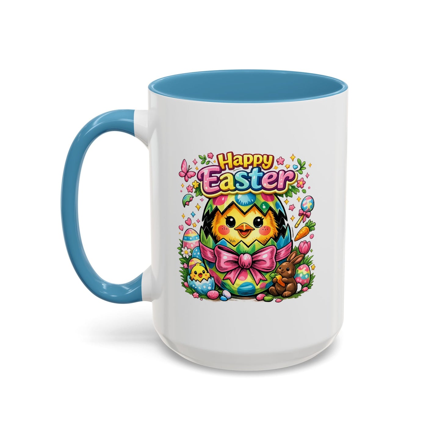 Easter Mug - Happy Easter Chics & Bunny