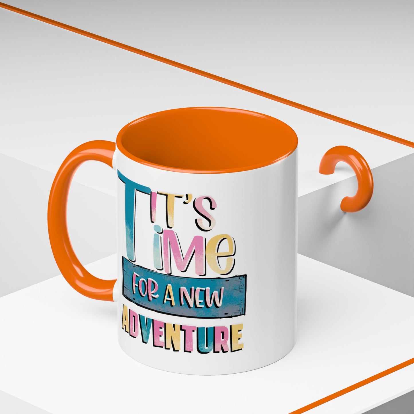 Adventure Mug - It's Time For A New Adventure