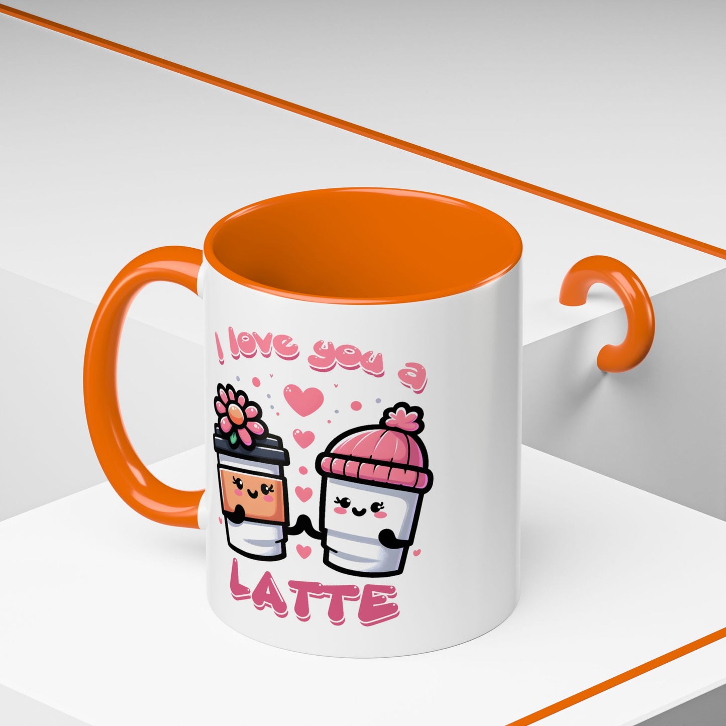 Anniversary Mug - I Love You a Latte Cute