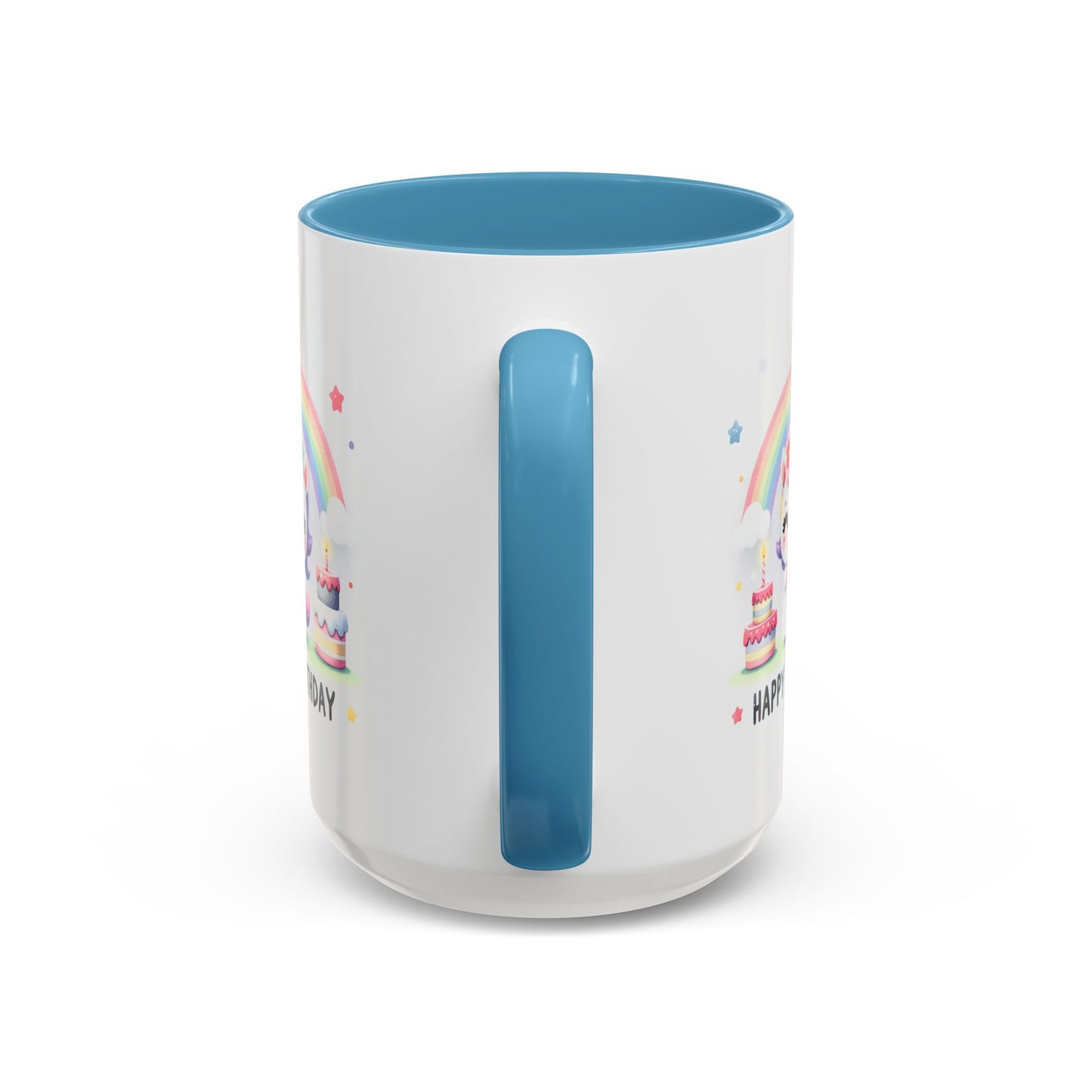 Birthday Mug -  Unicorn With Cakes