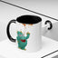 Humor Mug - Monster Drinks Coffee Spill