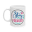 Motivation Mug - Stay Focused Circle