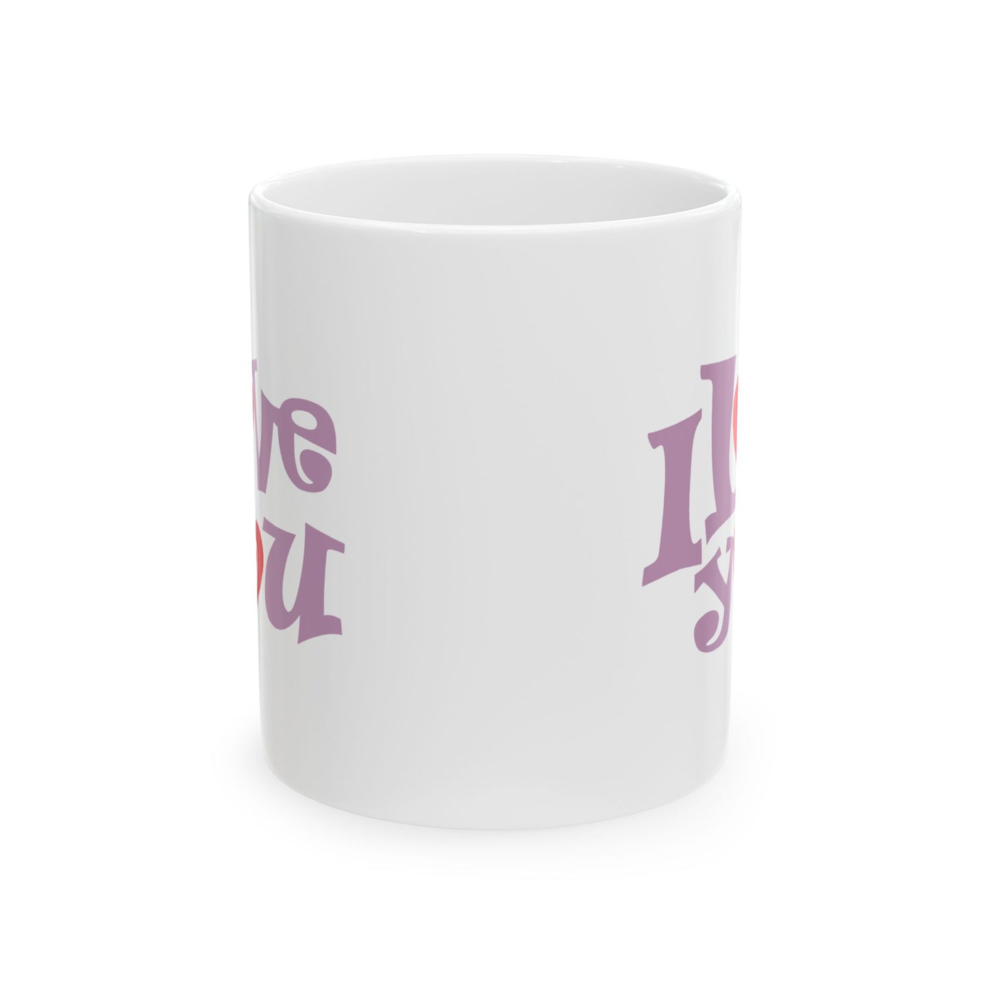 Valentine's Day Mug - I Love You Groovy