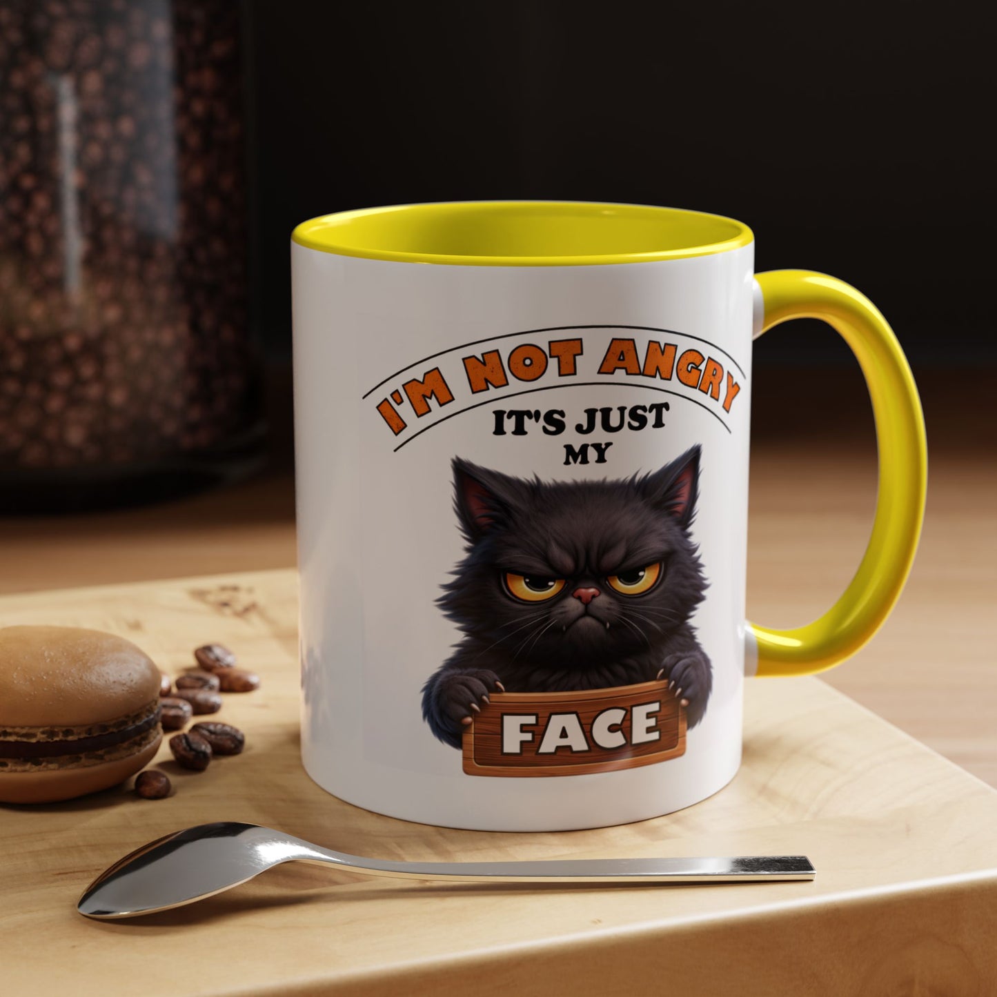 Humor Mug - I'm Not Angry It's Just My Face