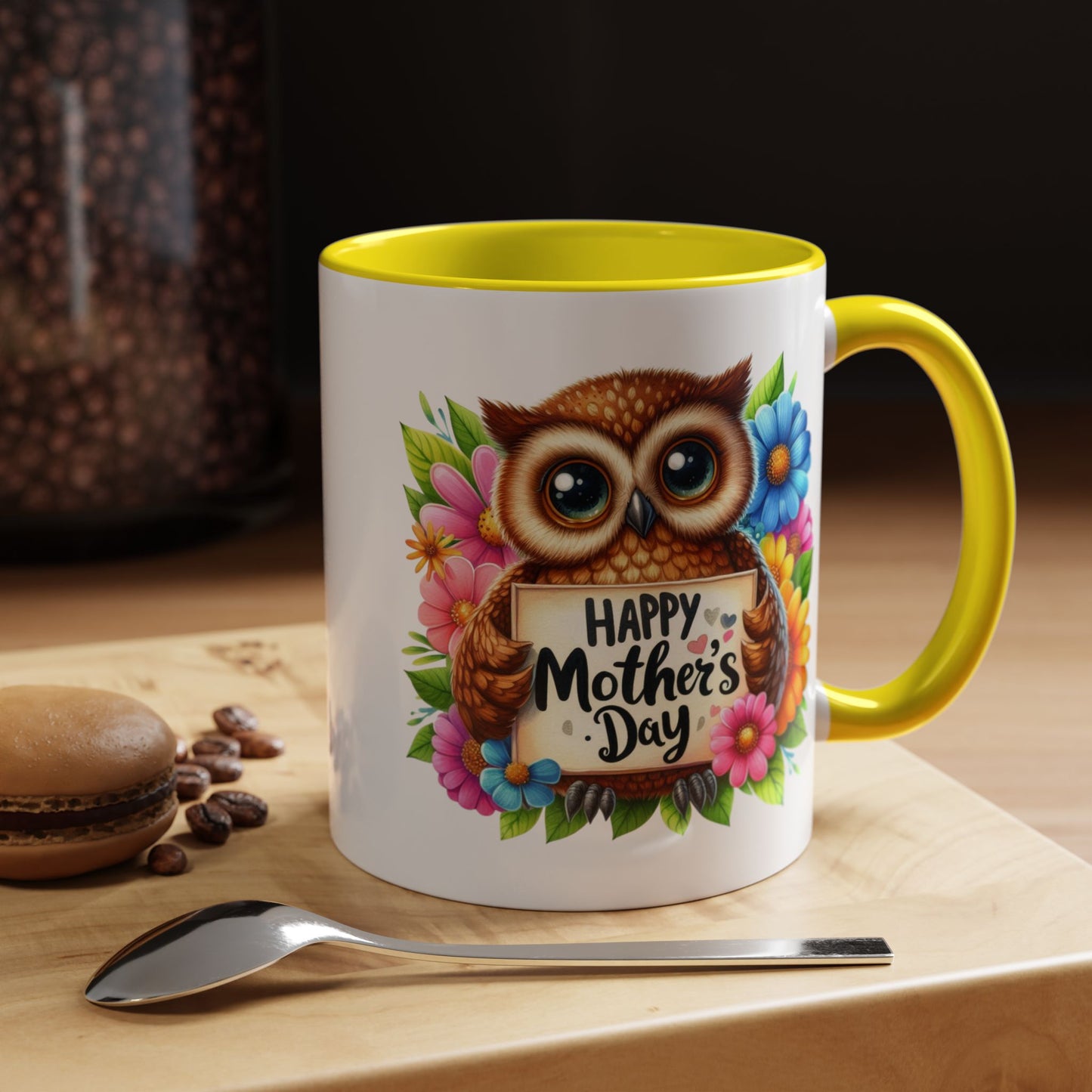 Mother's Day Mug - Happy Mother's Day Owl