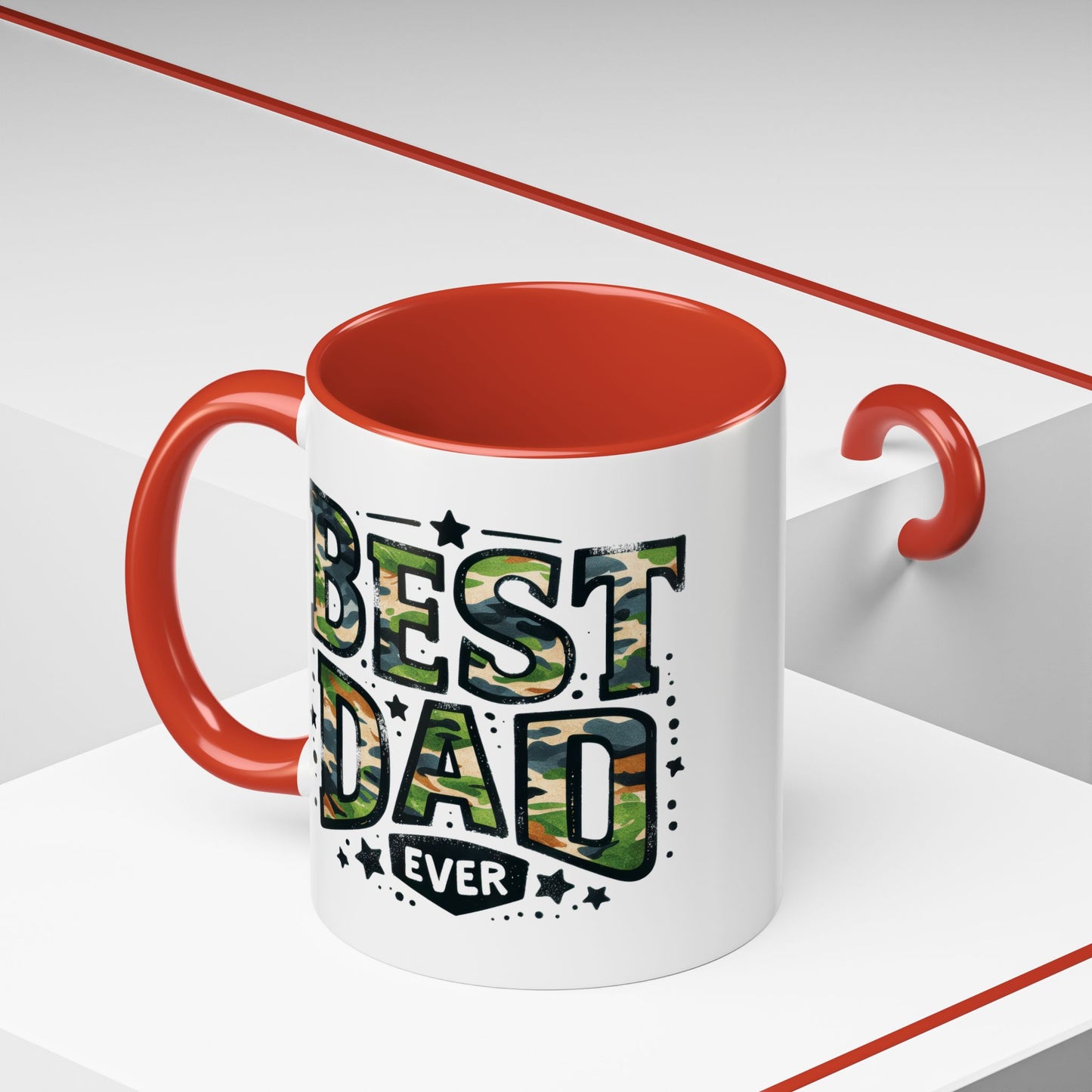 Father's Day Mug - Best Dad Ever Cammo