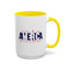 4th of July Mug - American Land of the Free Stars