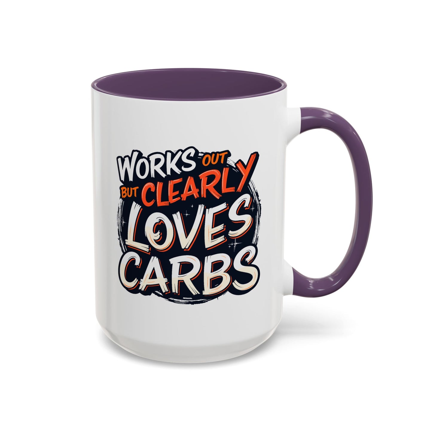 Adult Mug - Works Out But
