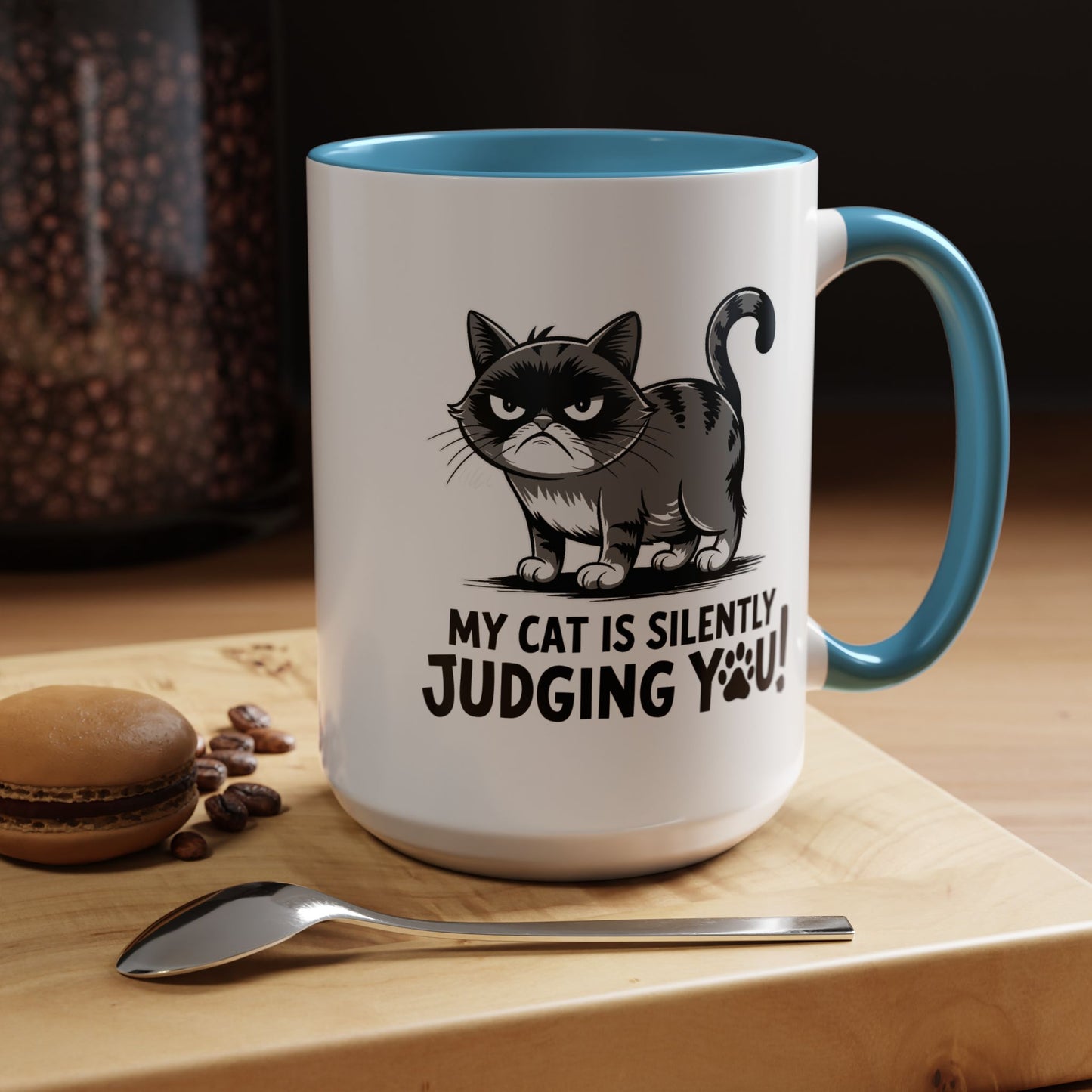 Humor Mug - My Cat is Silently Judging You