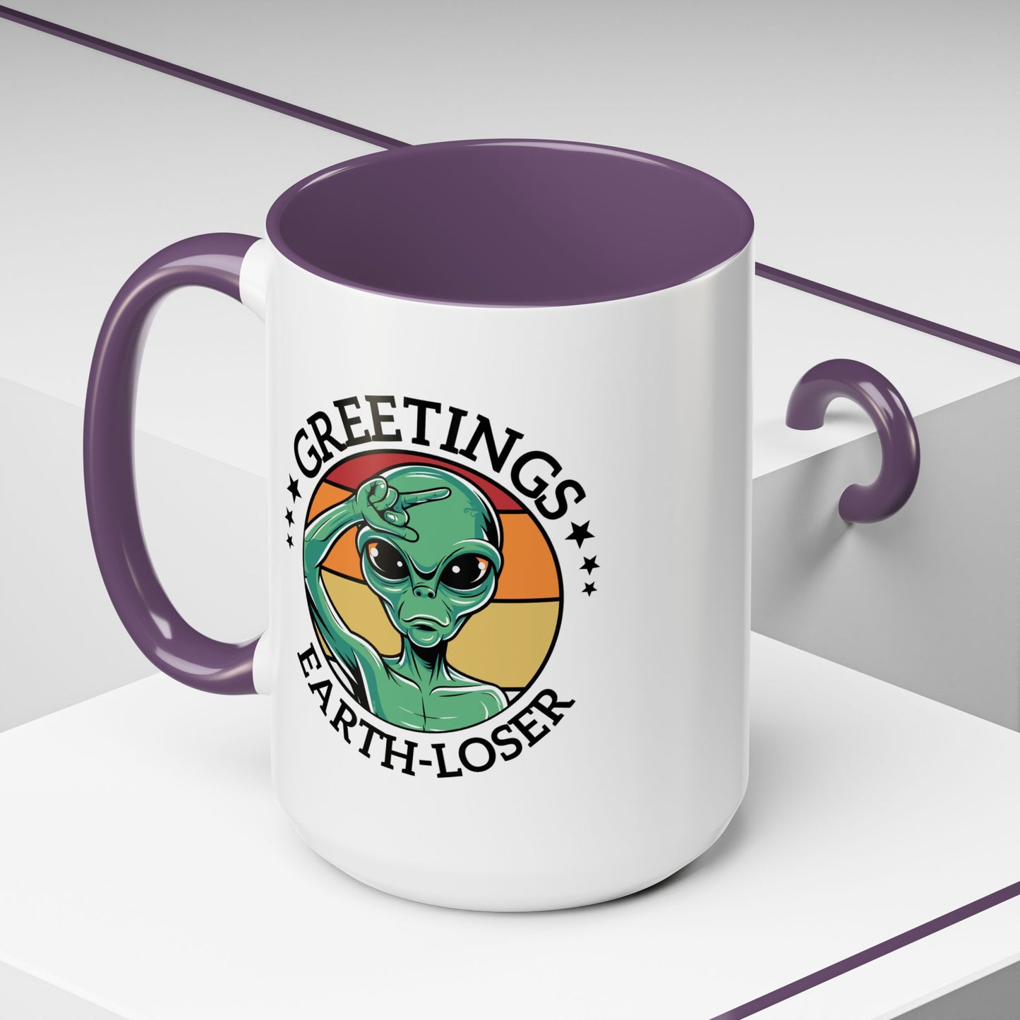 Alien Mug - Greetings Earth-Loser