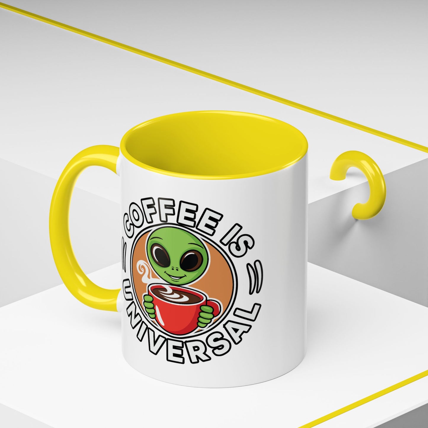 Alien Mug - Coffee Is Universal