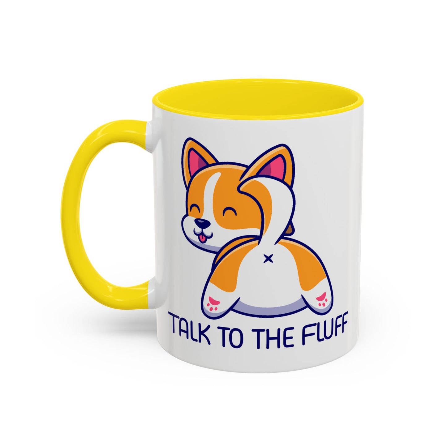 Humor Mug - Talk To The Fluff