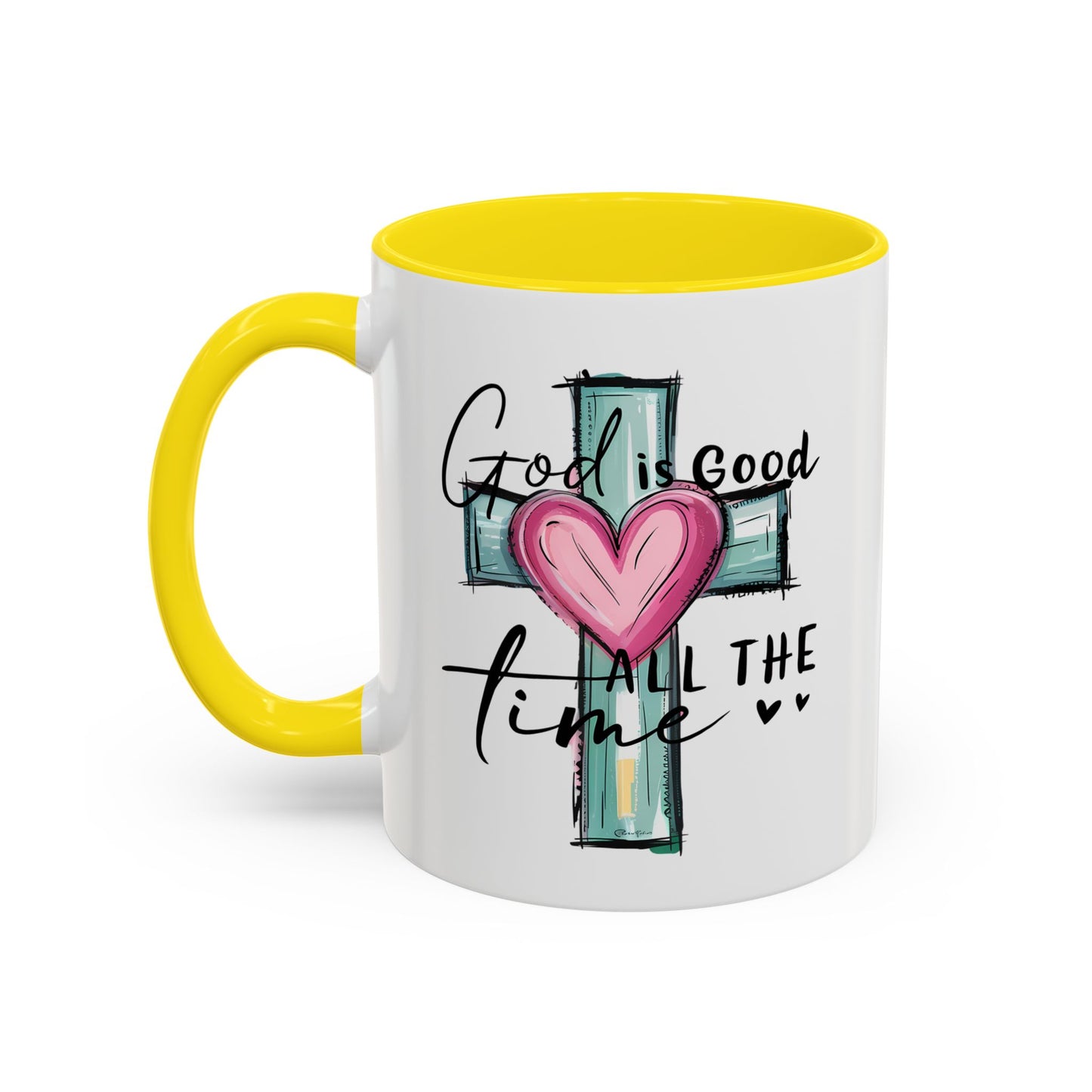 Religious Mug - God Is Good Cross