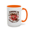 Humor Mug - Running On Caffeine and Chaos