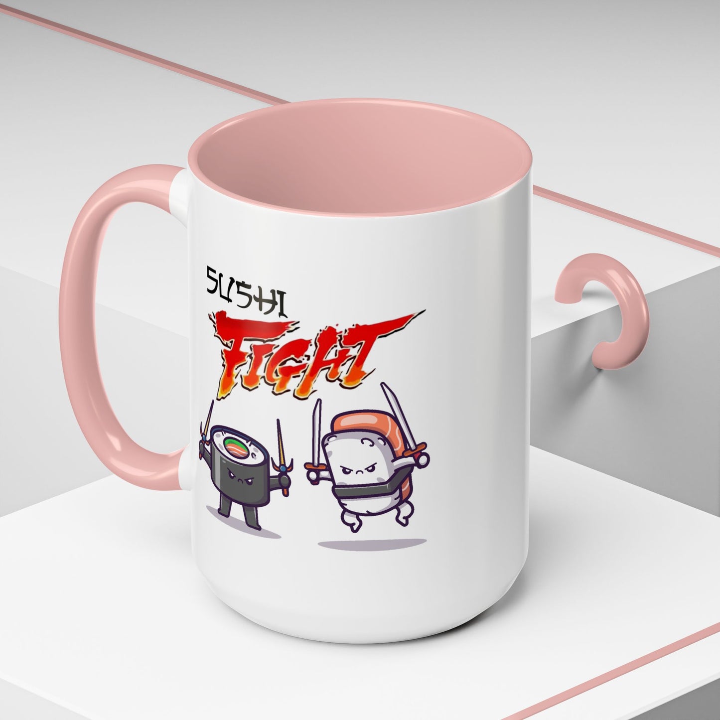 Humor Mug - Sushi Fight