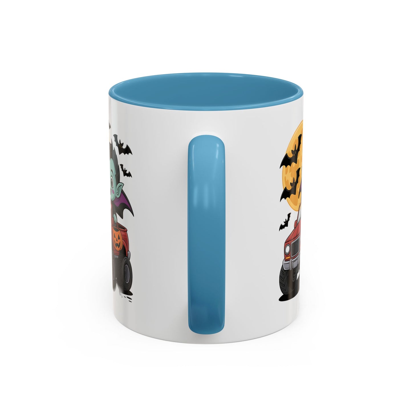 Halloween Mug - Driving Vampire