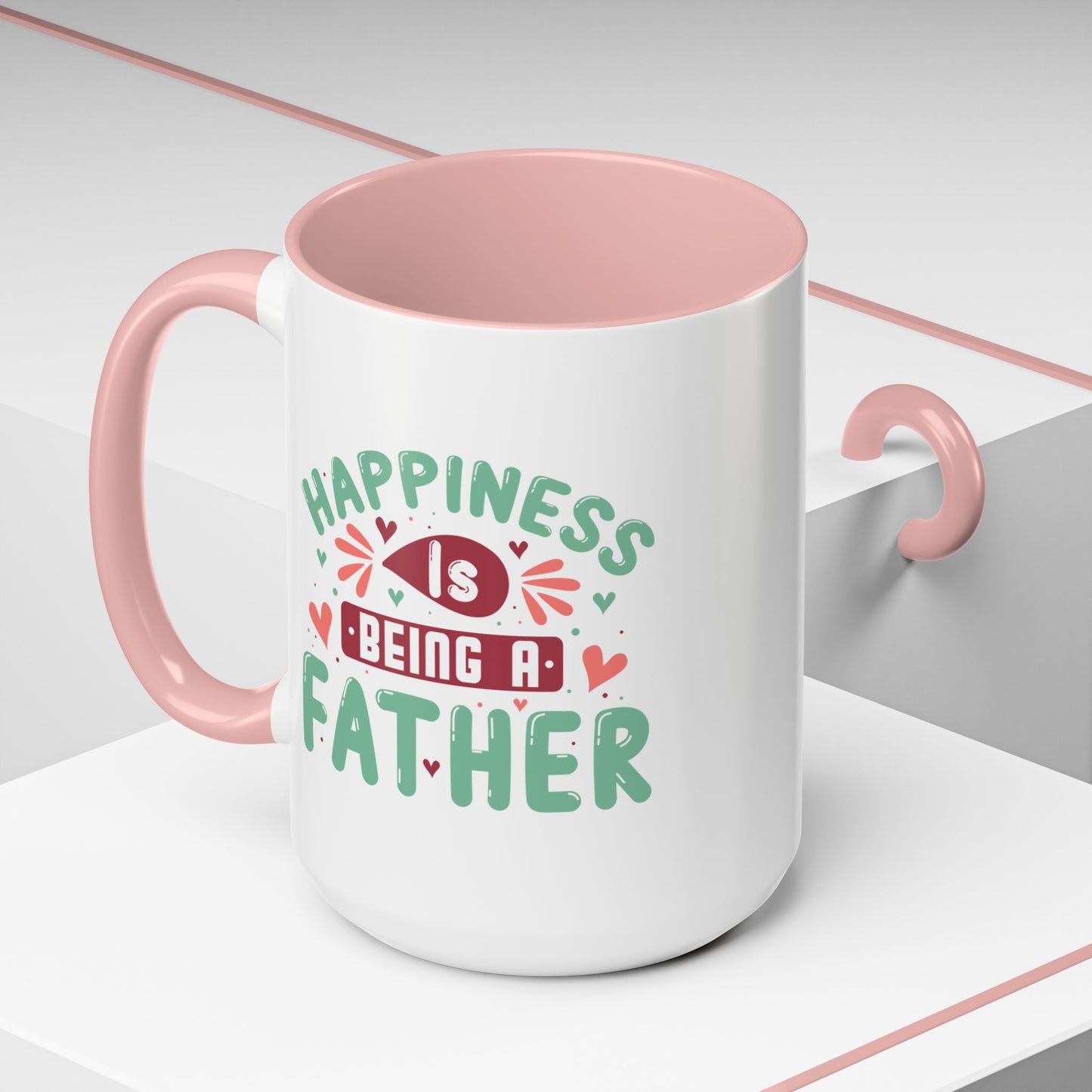 Father's Day Mug - Happiness Is