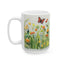Artistic Mug - Felted Butterflies 3
