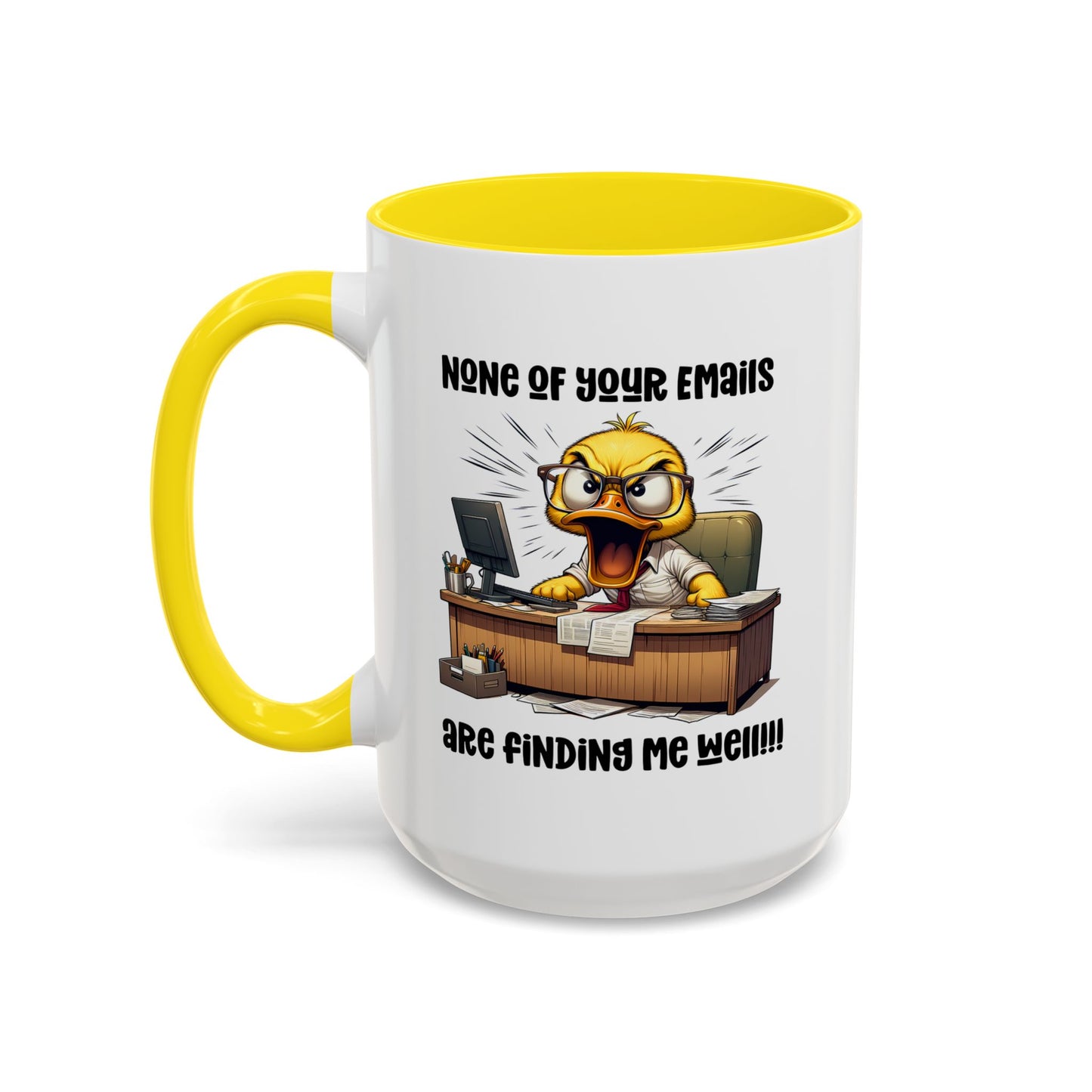 Office Mug - None Of Your Emails