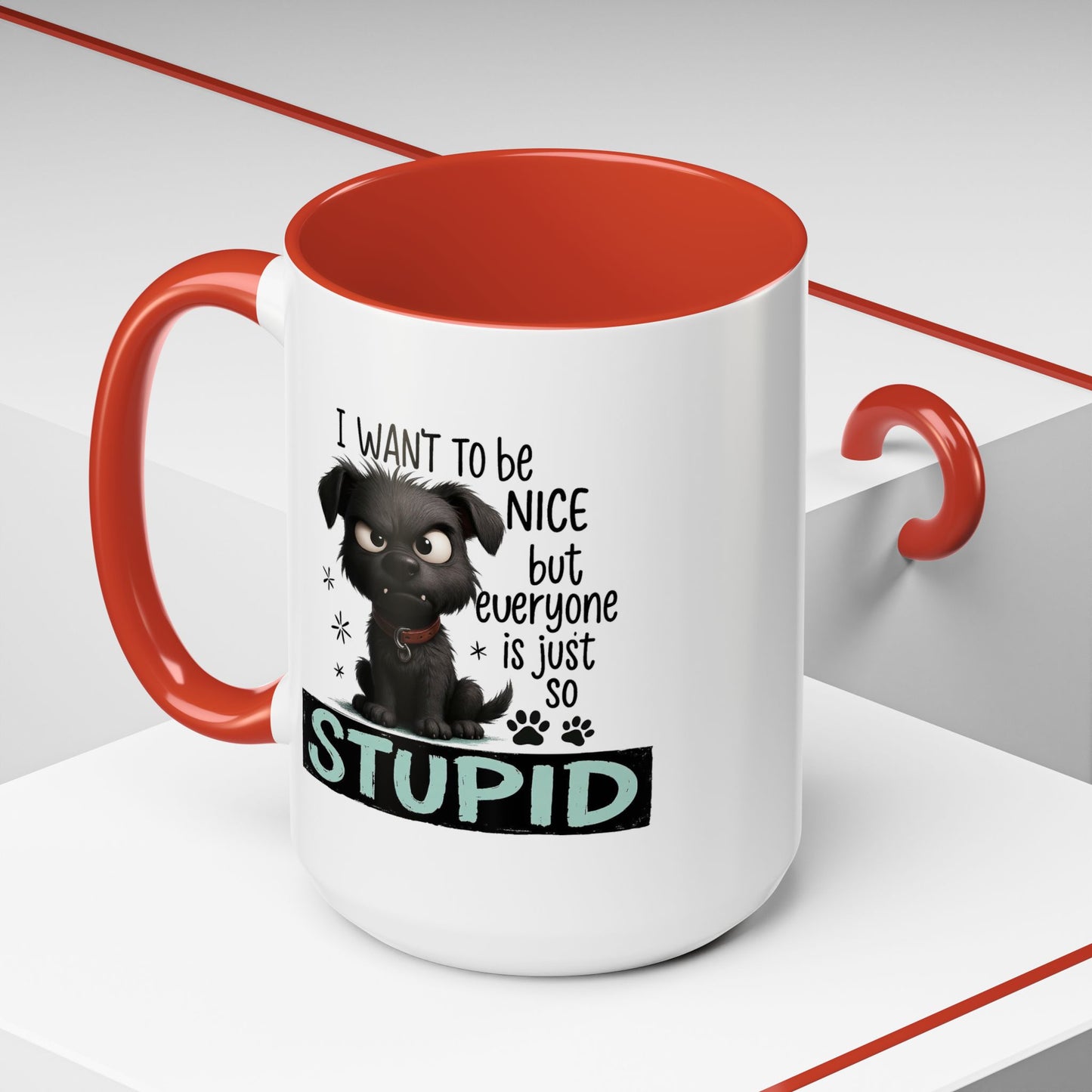 Animal Mug - I Want To Be Nice