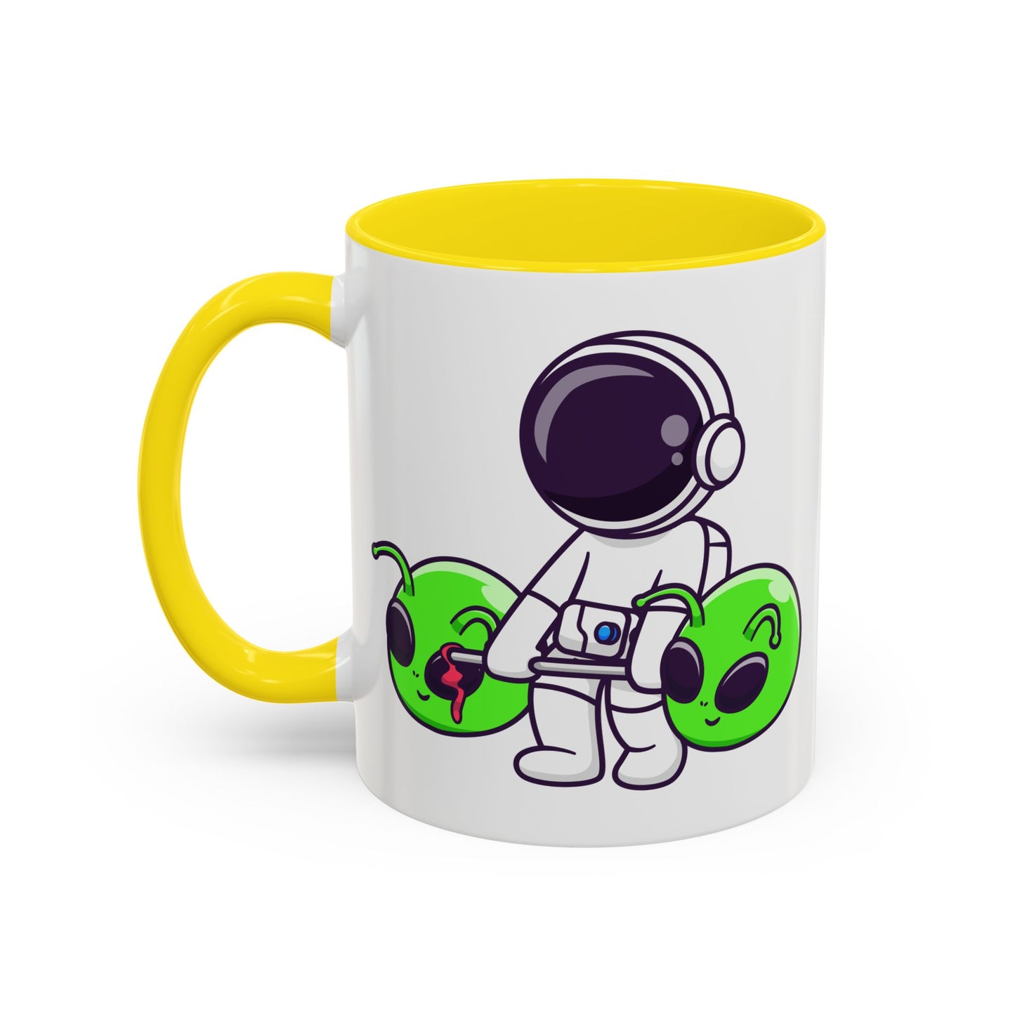 Alien Mug - Astronaut Lifting