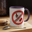 Adult Mug - Warning Don't Be A Cock Blocker