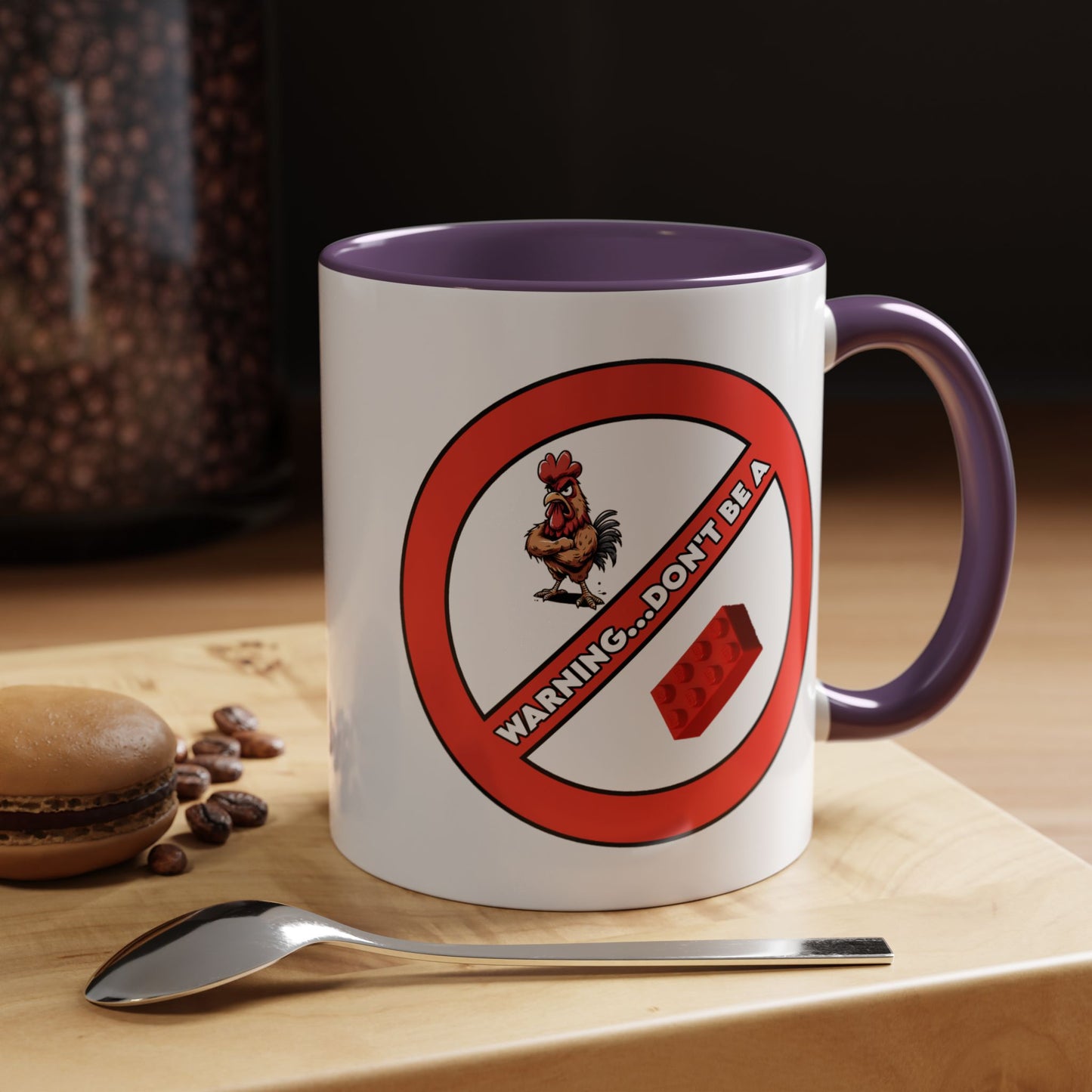 Adult Mug - Warning Don't Be A Cock Blocker